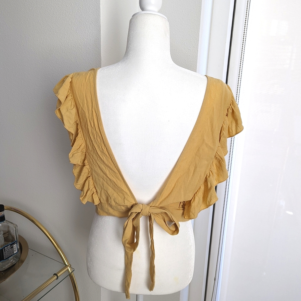 Sexy backless blouse